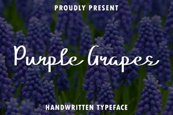 Purple Grapes Font - Featured Image