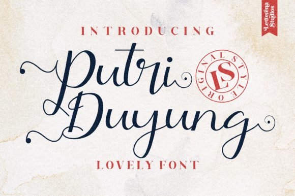 Putri Duyung Font - Featured Image
