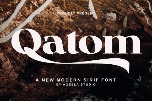 Qatom Font - Featured Image