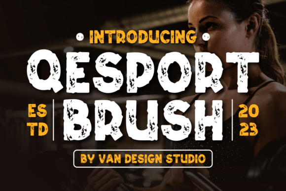 Qesport Brush Font - Featured Image