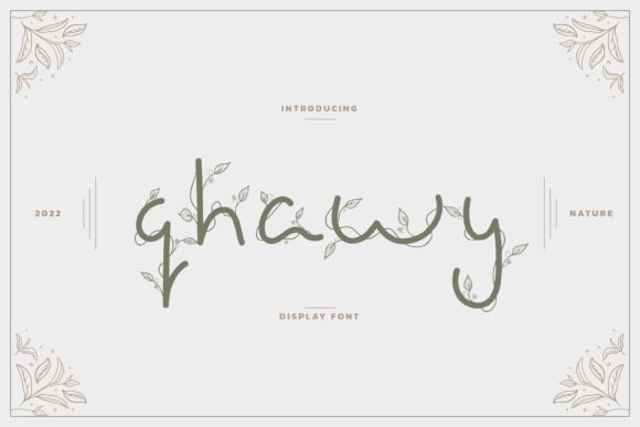 Qhawy Font - Featured Image