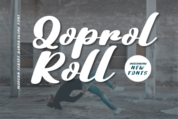 Qoprol Roll Font - Featured Image