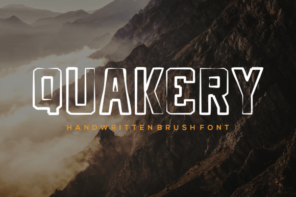 Quakery Font - Featured Image