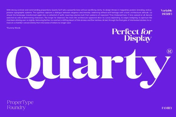 Quarty Font Download for Desktop