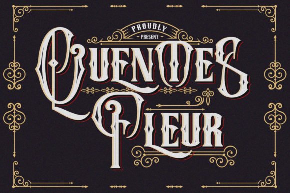 Quentes Fleur Font - Featured Image