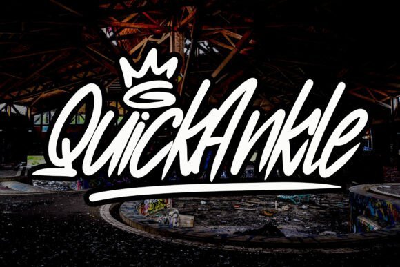 Quick Ankle Font - Featured Image