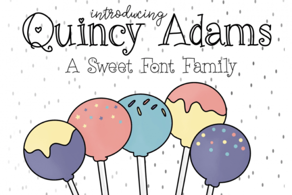 Quincy Adams Font - Featured Image