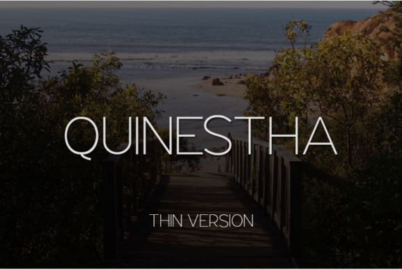 Quinestha Thin Font Download for Desktop