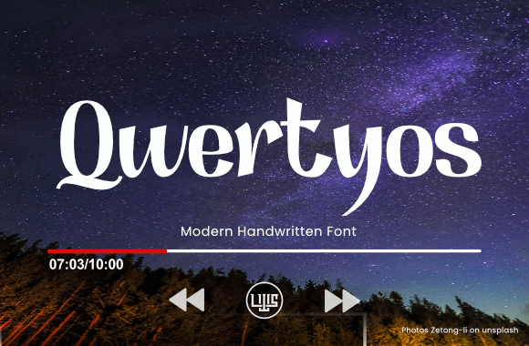 Qwertyos Font - Featured Image