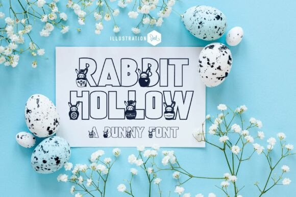 Rabbit Hollow Font - Featured Image