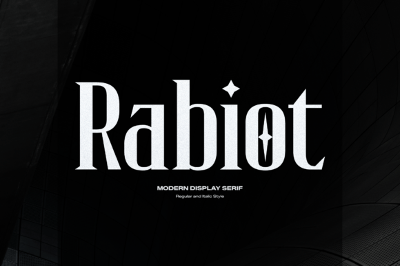 Rabiot Font - Featured Image