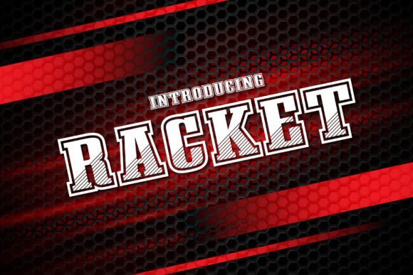 Racket Font - Featured Image