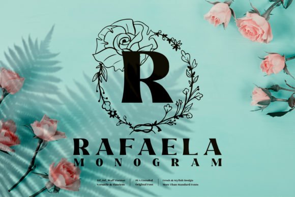 Rafaela Monogram Font Download for Desktop