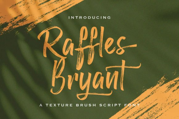 Raffles Bryant Font - Featured Image
