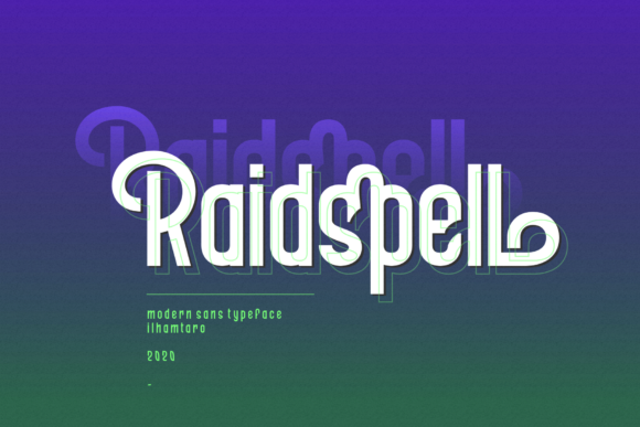 Raidspell Font - Featured Image