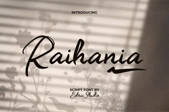 Raihania Font - Featured Image