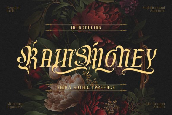 Rain Money Font Download for Desktop