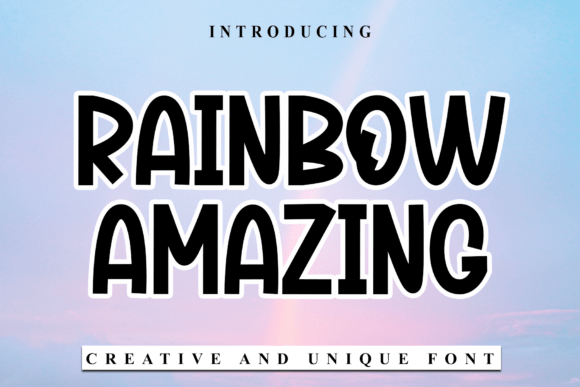 Rainbow Amazing Font Download for Desktop