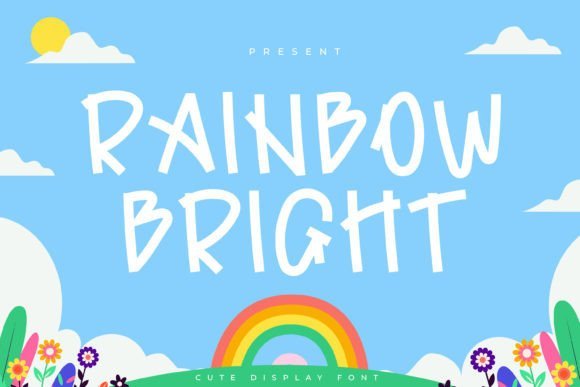 Rainbow Bright Font Download for Desktop