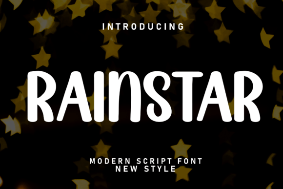 Rainstar Font - Featured Image