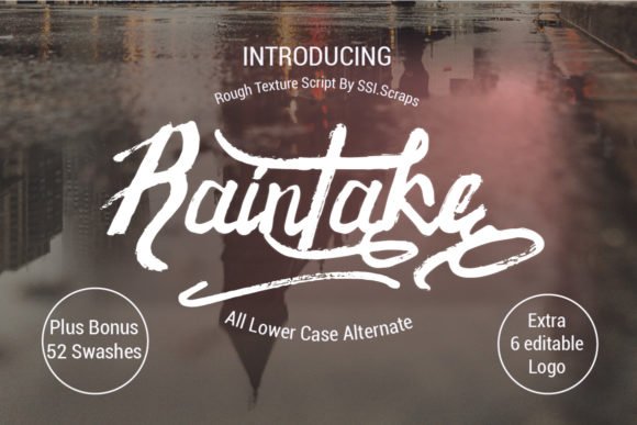 Raintake Font Download for Desktop