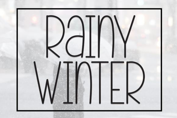 Rainy Winter Font Download for Desktop
