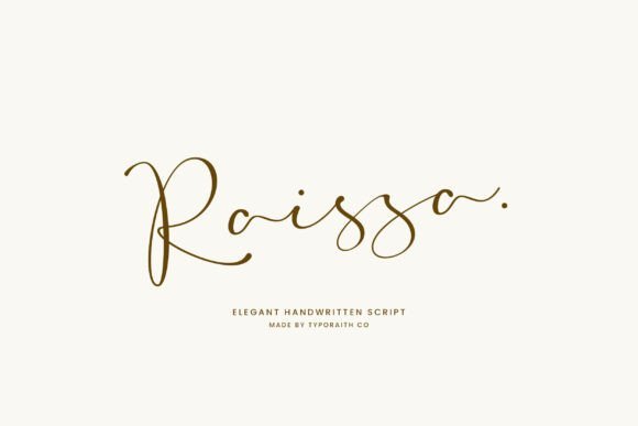 Raissa Font Download for Desktop