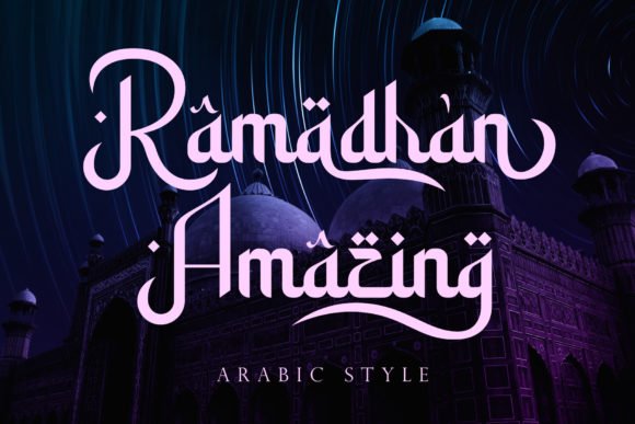 Ramadhan Amazing Font Download for Desktop