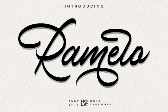 Ramelo Font - Featured Image
