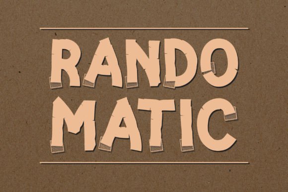 Randomatic Font Download for Desktop