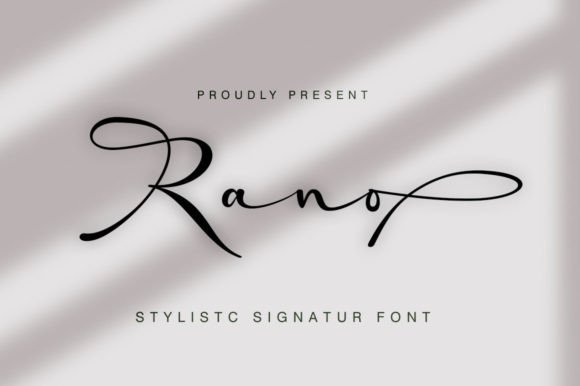Rano Font - Featured Image