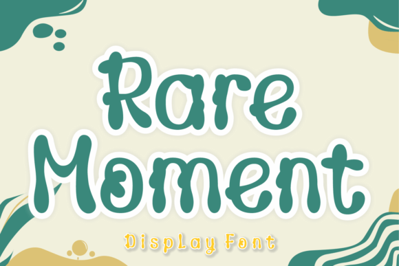 Rare Moment Font - Featured Image