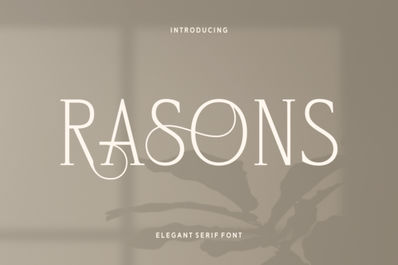 Rasons Font - Featured Image