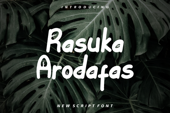 Rasuka Arodafas Font Download for Desktop