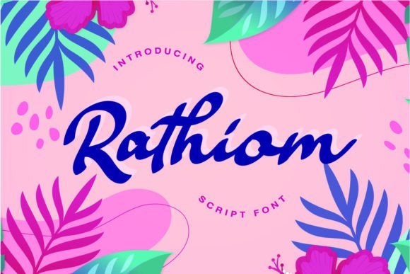 Rathiom Font - Featured Image