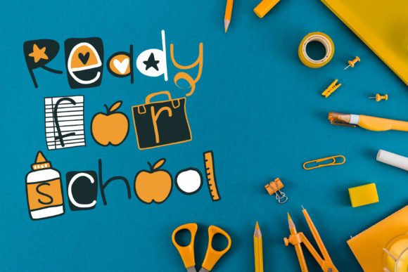 Ready for School Font - Featured Image