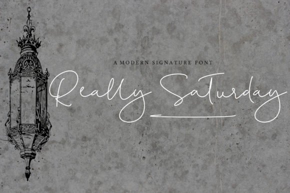 Really Saturday Font Download for Desktop