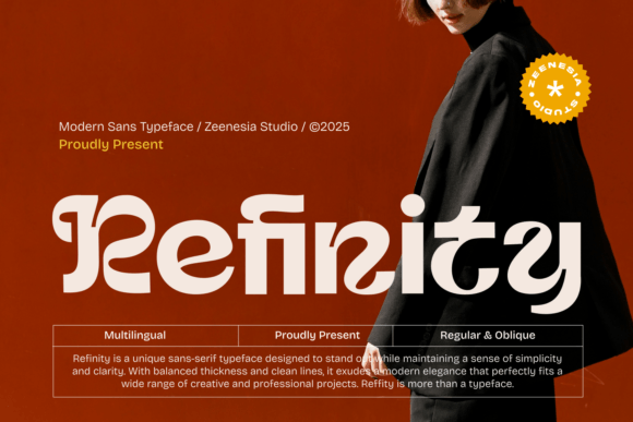 Refinity Font - Featured Image