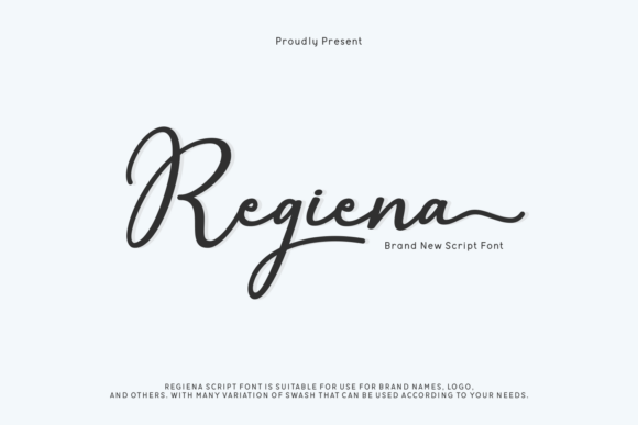 Regiena Font - Featured Image