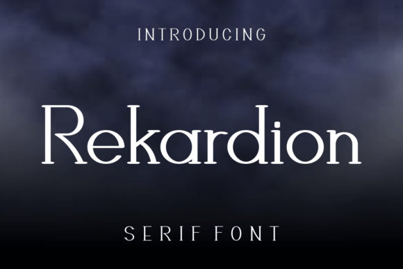 Rekardion Font Download for Desktop