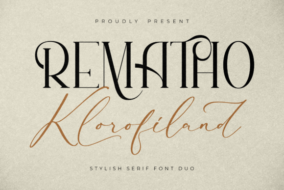 Rematho Klorofiland Font - Featured Image