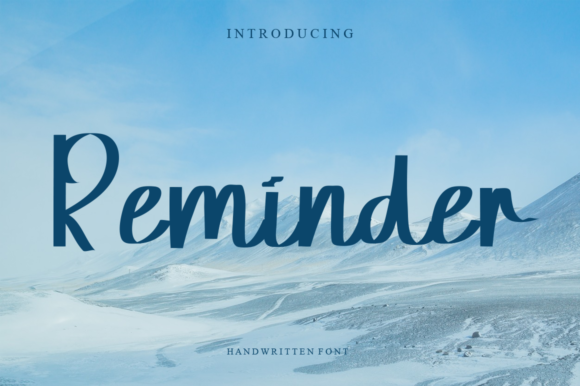 Reminder Font - Featured Image