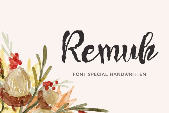 Remuk Font - Featured Image