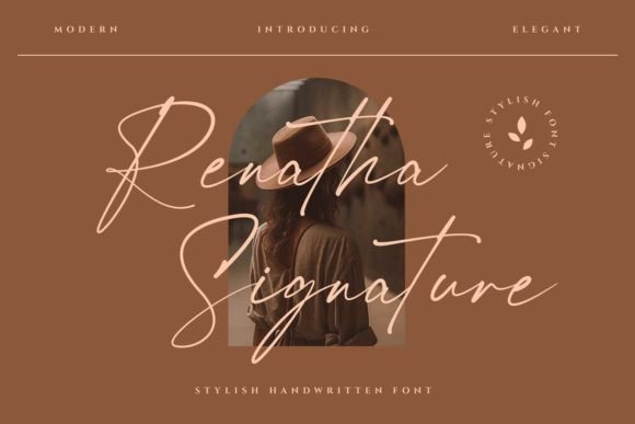 Renatha Signature Font Download for Desktop