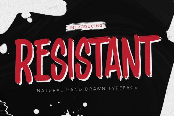 Resistant Font - Featured Image