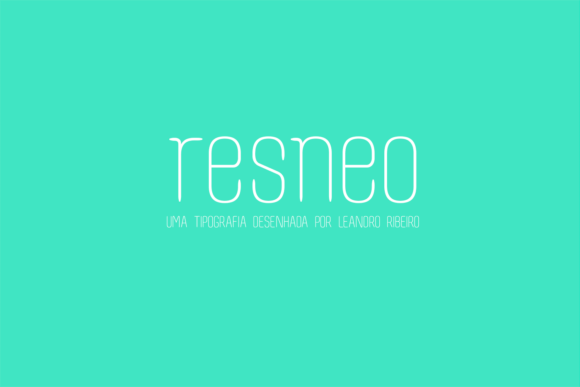 Resneo Font Download for Desktop