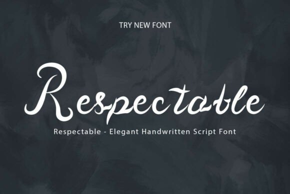Respectable Font - Featured Image
