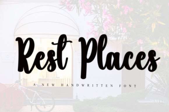 Rest Places Font - Featured Image