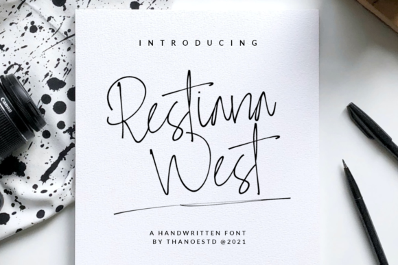 Restiana West Font - Featured Image