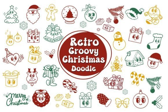 Retro Groovy Christmas Font Download for Desktop